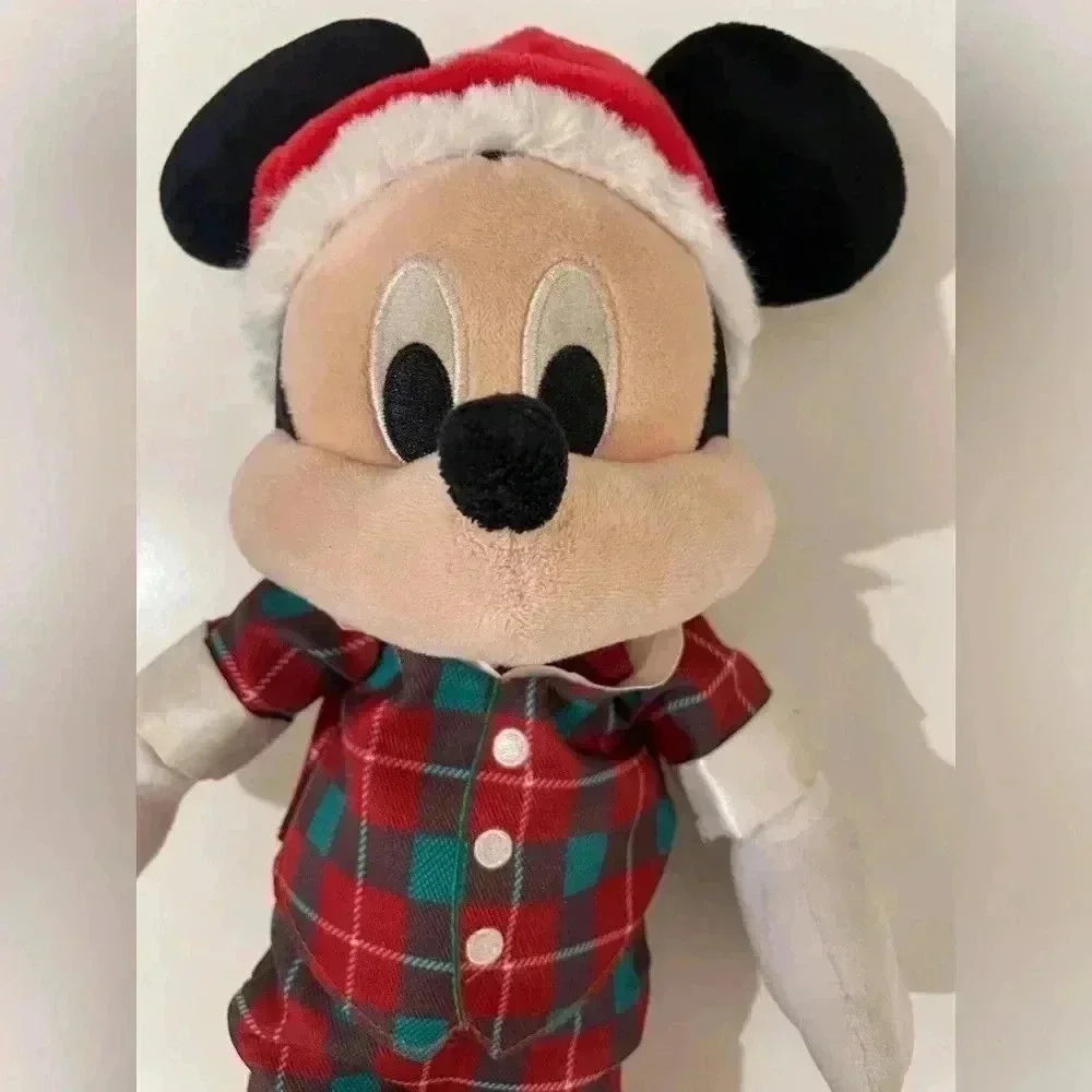 Disney Store Christmas Holiday Mickey Mouse Collectable Plush‎ Decoration